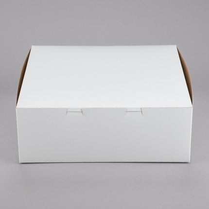 Hộp bánh gato Enjay 36 x 36 x 15 cm màu trắng có thể in - Vỉ 10 cái