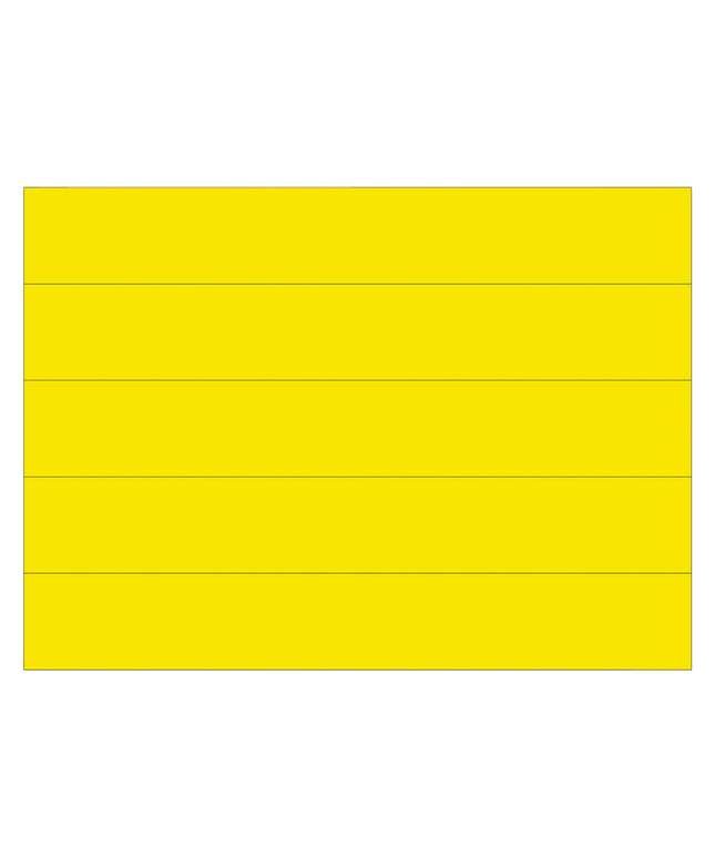 Phụ kiện bảng trưng bày MasterVision BVCFM6.359,8 cm x 15,2 cm vàng Magnetic Dry Erase Strip - Gói 25 cái