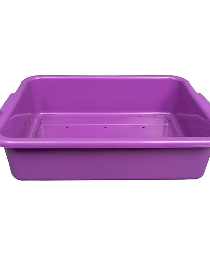 Hộp Thoát Nước Đựng Thực Phẩm Vollrath 1511-C80 - 50.8 cm x 38.1 cm x 12.7 cm, Nhựa, Tím