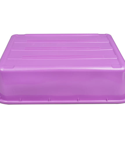 Vollrath 1521-C80 Hộp Bảo Quản Thực Phẩm - 50.8 cm x 38.1 cm x 12.7 cm, Nhựa, Tím