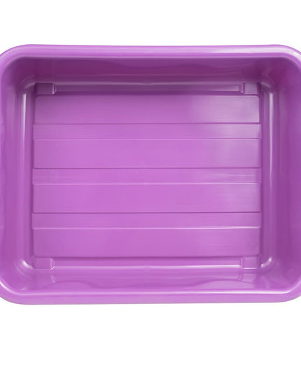 Vollrath 1521-C80 Hộp Bảo Quản Thực Phẩm - 50.8 cm x 38.1 cm x 12.7 cm, Nhựa, Tím