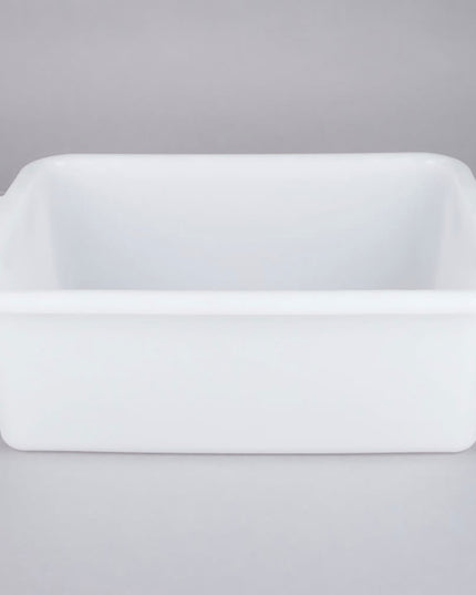 Vollrath 1527-C05 Hộp Bảo Quản Thực Phẩm - Tay Cầm Đúc, 20x15x17.8 cm, Trắng