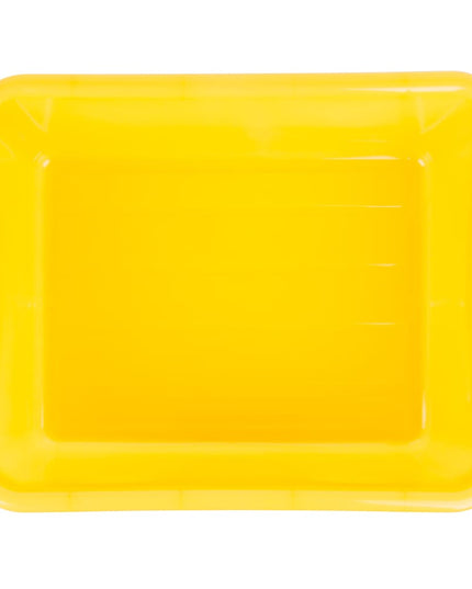 Vollrath 1527-C08 Hộp Bảo Quản Thực Phẩm - Tay Cầm Đúc, 20x15x17.8 cm, Vàng