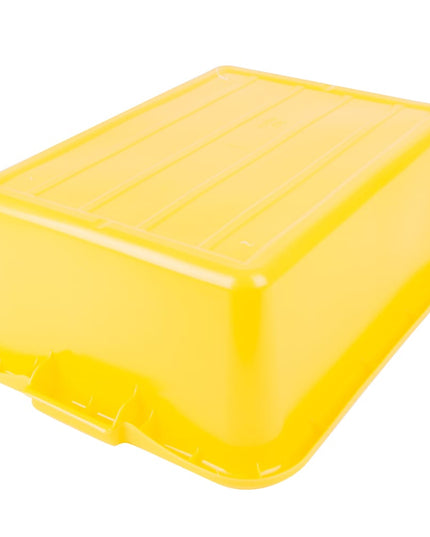 Vollrath 1527-C08 Hộp Bảo Quản Thực Phẩm - Tay Cầm Đúc, 20x15x17.8 cm, Vàng