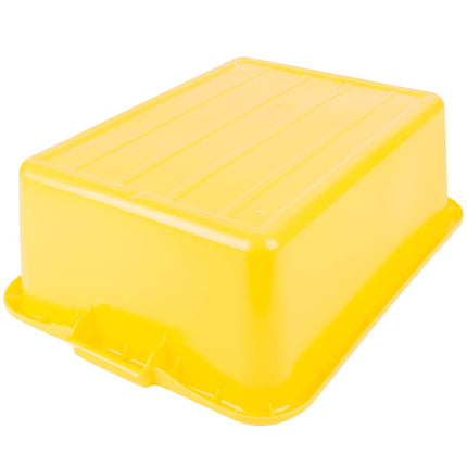Vollrath 1527-C08 Hộp Bảo Quản Thực Phẩm - Tay Cầm Đúc, 20x15x17.8 cm, Vàng