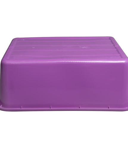 Vollrath 1527-C80 Hộp Bảo Quản Thực Phẩm - 50.8 cm x 38.1 cm x 17.8 cm, Polypropylene, Tím