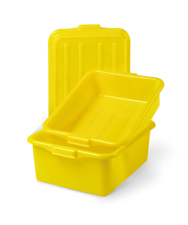 Vollrath 1535-C08 Combo Hộp Bảo Quản Thực Phẩm, Thoát Nước 12.7 cm, Hộp 17.8 cm, Nắp Snap-On, Vàng