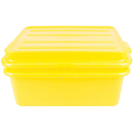 Vollrath 1535-C08 Combo Hộp Bảo Quản Thực Phẩm, Thoát Nước 12.7 cm, Hộp 17.8 cm, Nắp Snap-On, Vàng