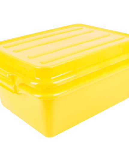 Vollrath 1535-C08 Combo Hộp Bảo Quản Thực Phẩm, Thoát Nước 12.7 cm, Hộp 17.8 cm, Nắp Snap-On, Vàng