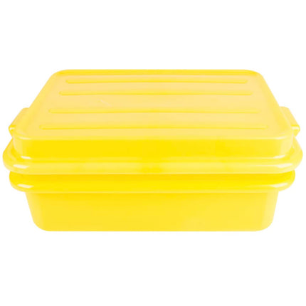 Vollrath 1551-C08 Combo Hộp Bảo Quản Thực Phẩm, Thoát Nước 12.7 cm, Hộp 17.8 cm, Nắp Snap-On, Vàng