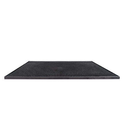 Thảm Quầy Bar Chữ Nhật Vollrath 2331-99 45.7 x 30.5 cm Cao Su Đen