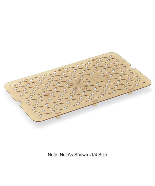 Vollrath 23400 Super Pan® 1/4 Size - Đáy Giả, Nhựa, Màu Hổ Phách