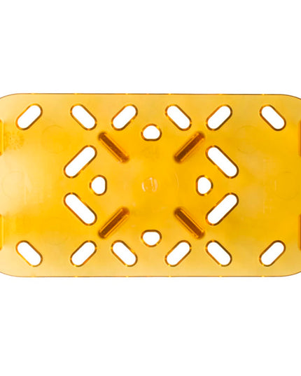 Vollrath 23400 Super Pan® 1/4 Size - Đáy Giả, Nhựa, Màu Hổ Phách
