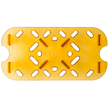 Vollrath 23400 Super Pan® 1/4 Size - Đáy Giả, Nhựa, Màu Hổ Phách
