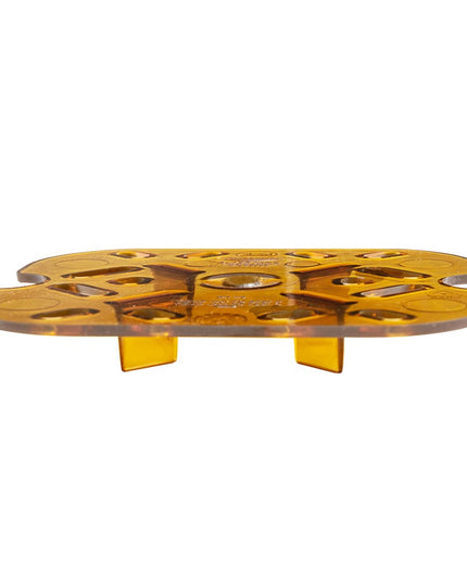 Vollrath 23600 Super Pan® 1/6 Size - Đáy Giả, Nhựa, Màu Hổ Phách