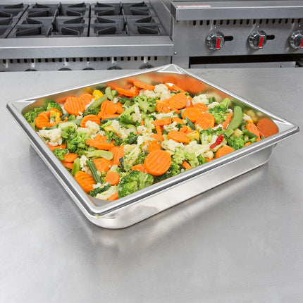 Khay Hấp Vollrath 30122 Super Pan V® Kích Thước 2/3 Thép Không Gỉ