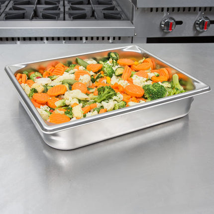 Khay Hấp Vollrath 30222 Super Pan V® Half Size Thép Không Gỉ