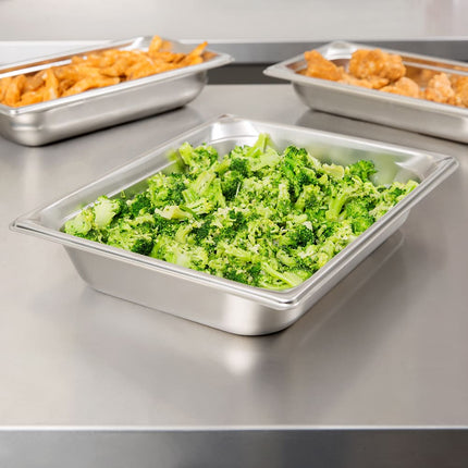 Khay Hấp Vollrath 30222 Super Pan V® Half Size Thép Không Gỉ
