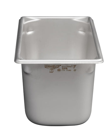 Khay Hấp Vollrath 30362 Super Pan V® Third Size Thép Không Gỉ