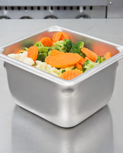 Khay Hấp Vollrath 30642 Super Pan V® Sixth Size Thép Không Gỉ