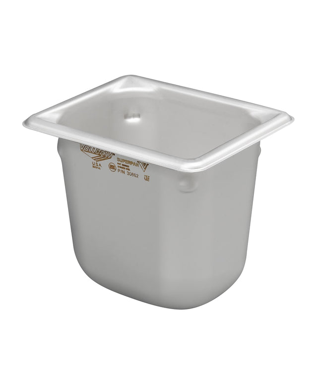 Khay Hấp Vollrath 30862 Cỡ 1/8 Thép Không Gỉ