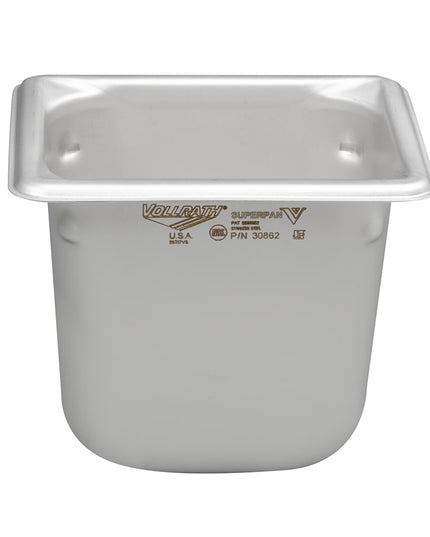 Khay Hấp Vollrath 30862 Cỡ 1/8 Thép Không Gỉ