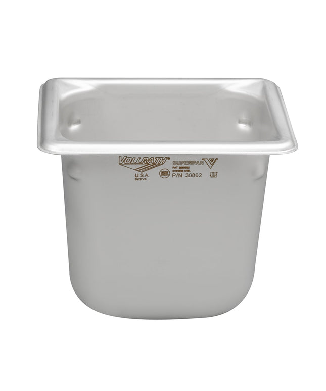 Khay Hấp Vollrath 30862 Cỡ 1/8 Thép Không Gỉ