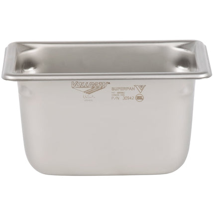 Khay Hấp Vollrath 30942 Super Pan V® Ninth Size Thép Không Gỉ