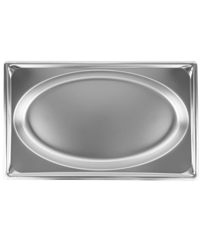 Khay Hấp Inox Vollrath 3101020 Super Pan® Shapes Kích Thước Đầy Đủ Hình Oval