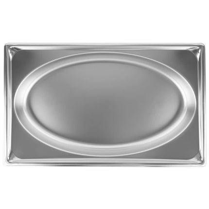 Khay Hấp Inox Vollrath 3101020 Super Pan® Shapes Kích Thước Đầy Đủ Hình Oval