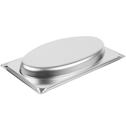 Khay Hấp Inox Vollrath 3101020 Super Pan® Shapes Kích Thước Đầy Đủ Hình Oval