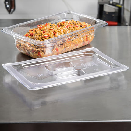 Vollrath 31400 Nắp Khay Thực Phẩm Kích Thước 1/4 Đặc - Trong Suốt