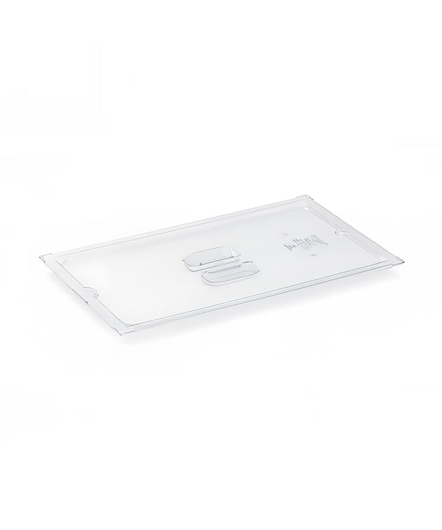 Vollrath 31500 Nắp Khay Thực Phẩm Kích Thước Nửa Dài Không Lỗ - Trong Suốt