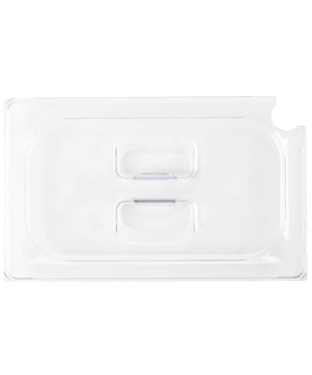 Vollrath 32400 Nắp Khay Thức Ăn Có Rãnh Cỡ 1/4 - Trong Suốt