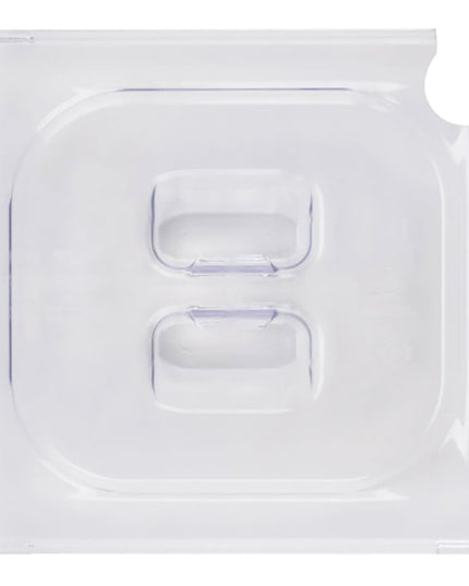 Vollrath 32600 Nắp Khay Thức Ăn Có Rãnh Cỡ 1/6 - Trong Suốt