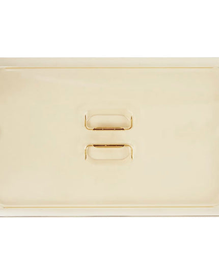Vollrath 33100 Nắp Khay Thực Phẩm Nguyên Khối Chịu Nhiệt Cao Cỡ Đầy - Màu Hổ Phách