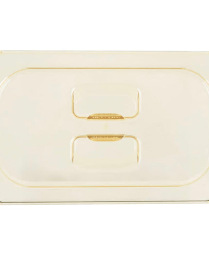 Vollrath 33400 Nắp Khay Thực Phẩm Chịu Nhiệt Cao Kích Thước 1/4 Không Lỗ - Màu Hổ Phách