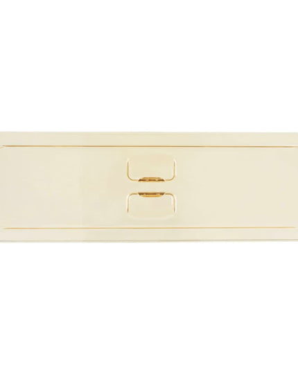 Nắp Khay Thực Phẩm Vollrath 33500 Kích Thước Nửa Dài Chịu Nhiệt Cao - Màu Hổ Phách