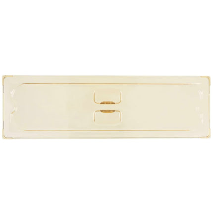 Nắp Khay Thực Phẩm Vollrath 33500 Kích Thước Nửa Dài Chịu Nhiệt Cao - Màu Hổ Phách