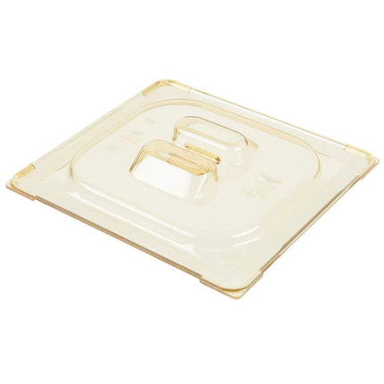 Vollrath 33600 Nắp Khay Thực Phẩm Chịu Nhiệt Cao Cỡ 1/6 Không Lỗ - Màu Hổ Phách