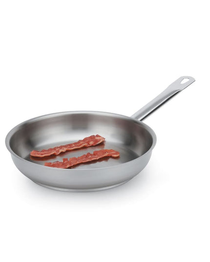 Chảo Rán Thép Không Gỉ Vollrath 3411 Centurion® 28 cm Tay Kim Loại Rỗng - Dùng Cho Bếp Từ