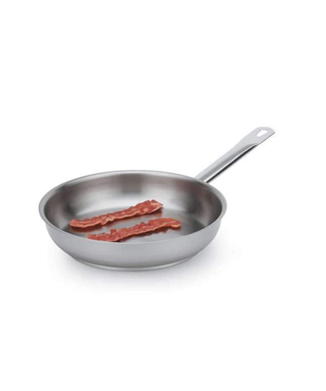 Chảo Rán Thép Không Gỉ Vollrath 3411 Centurion® 28 cm Tay Kim Loại Rỗng - Dùng Cho Bếp Từ
