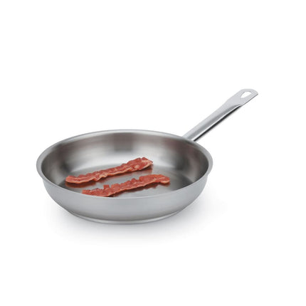 Chảo Rán Thép Không Gỉ Vollrath 3411 Centurion® 28 cm Tay Kim Loại Rỗng - Dùng Cho Bếp Từ