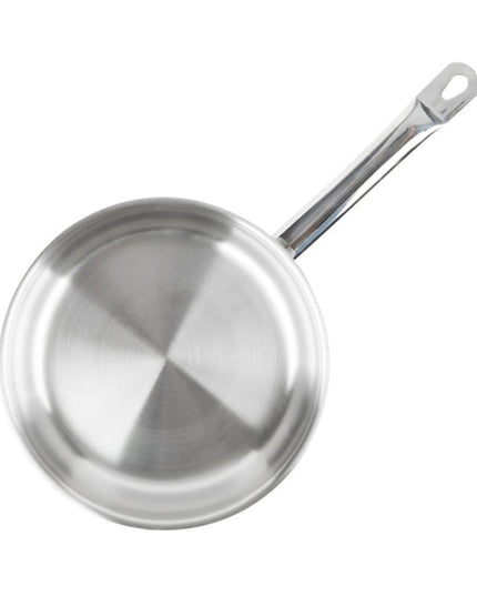 Chảo Rán Thép Không Gỉ Vollrath 3411 Centurion® 28 cm Tay Kim Loại Rỗng - Dùng Cho Bếp Từ