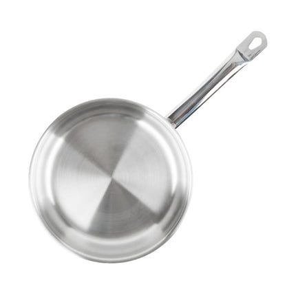 Chảo Rán Thép Không Gỉ Vollrath 3411 Centurion® 28 cm Tay Kim Loại Rỗng - Dùng Cho Bếp Từ