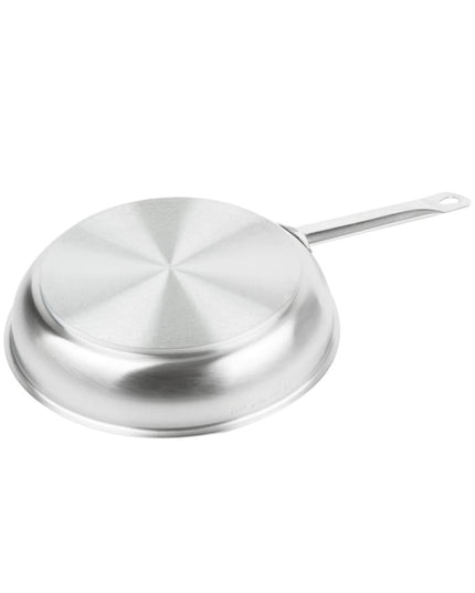 Chảo Rán Thép Không Gỉ Vollrath 3411 Centurion® 28 cm Tay Kim Loại Rỗng - Dùng Cho Bếp Từ