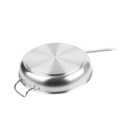 Chảo Rán Thép Không Gỉ Vollrath 3414 Centurion® 35.6 cm Tay Kim Loại Rỗng - Dùng Cho Bếp Từ