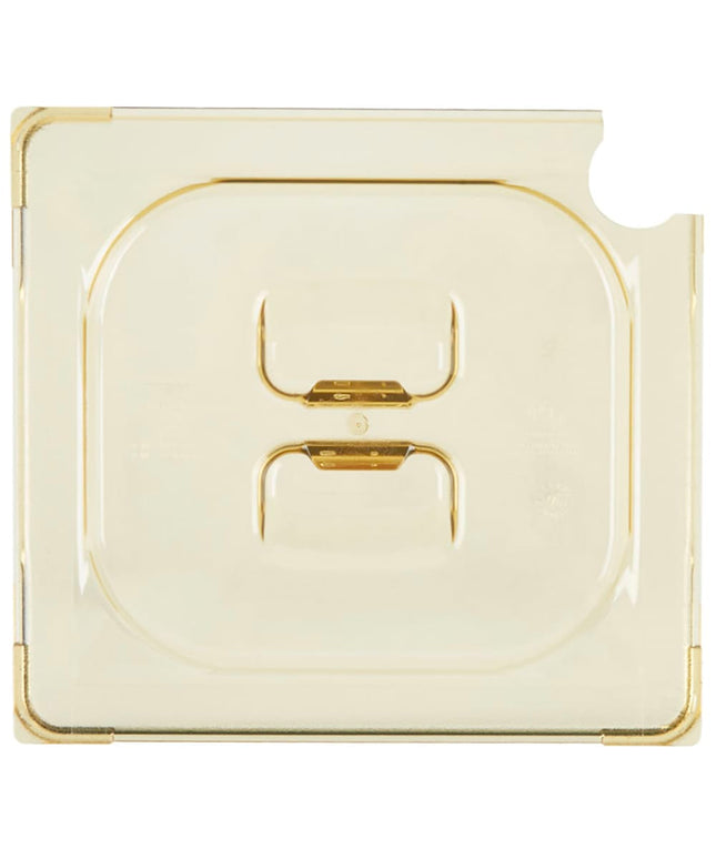 Vollrath 34600 Nắp Khay Thực Phẩm Có Rãnh Chịu Nhiệt Cao Cỡ 1/6 - Màu Hổ Phách