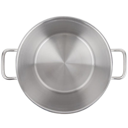 Nồi Hầm Inox Vollrath 3506 Optio™ 25.5 lít Có Nắp - Dùng Cho Bếp Từ