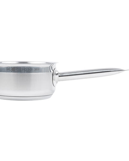 Nồi Cán Inox Vollrath Optio 3800 0.9 lít Tay Cầm Kim Loại Rỗng Dùng Bếp Từ
